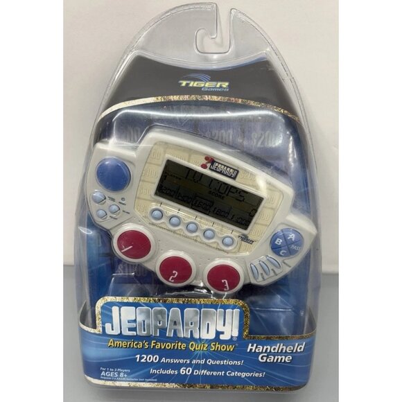Tiger Games Other - Vintage Y2K Tiger Games Jeopardy Handheld Electronic Quiz Show Hasbro New